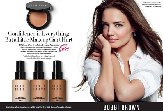 Katie Holmes, Bobbi Brown Katie Holmes, Bobbi Brown